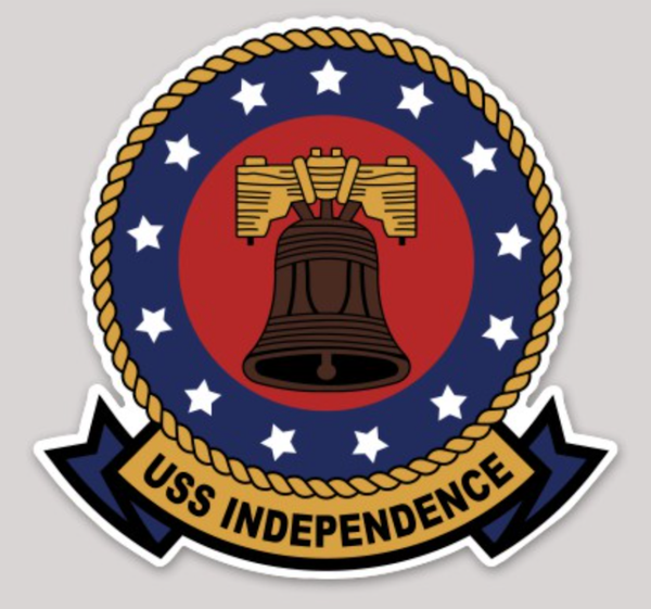 USS Independence CV-62 Sticker