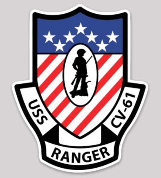USS Ranger CV-61 sticker