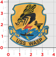 Officially Licensed USS Wasp CV-7 Patch