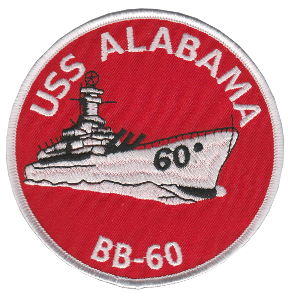 USS Alabama BB-60 Patch