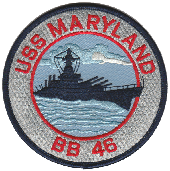 USS Maryland BB-46 Patch