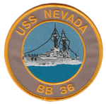 USS Nevada BB-36 Patch