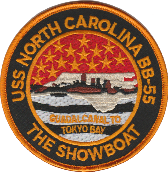 USS North Carolina BB-55 Patch