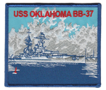 USS Oklahoma BB-37 Patch