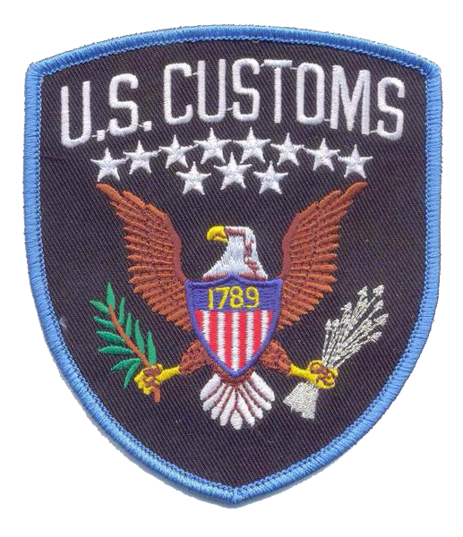 Legacy US Customs Shoulder Patch