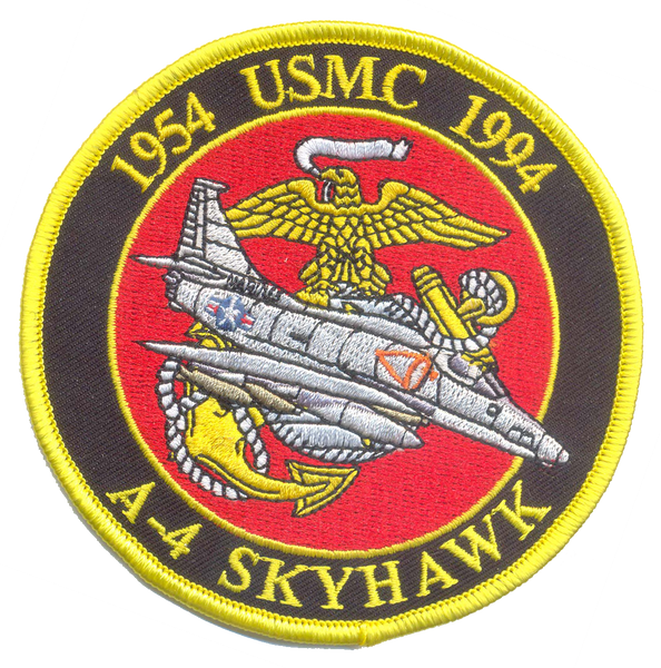 Officially Licensed USMC A-4 Skyhawk Commemorative Patch