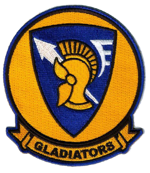 Officially Licensed US Navy VA-106 Gladiators Patch