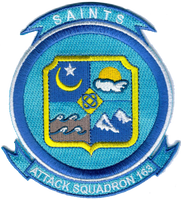 Officially Licensed US Navy VA-163 Saints Patch