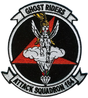 US Navy VA-164 Ghost Riders Patch