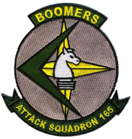 US Navy VA-165 Boomers- No Hook and Loop