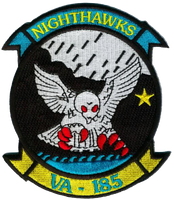 US Navy VA-185 Nighthawks Patch