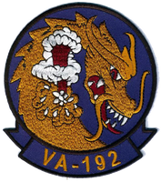 Officially Licensed US Navy VA-192 Golden Dragons Patch