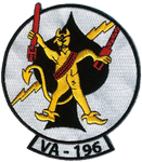 US Navy VA-196 Main Battery Squadron Patch