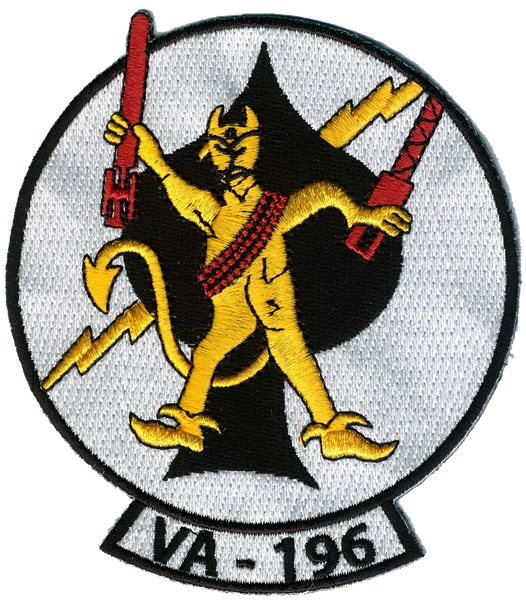 US Navy VA-196 Main Battery Squadron Patch