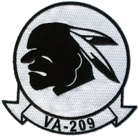 US Navy VA-209 Air Barons Patch