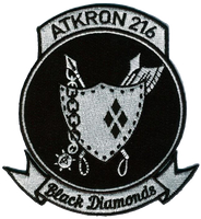 US Navy VA-216 Black Diamonds Patch