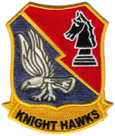 US Navy Official VA(AW)-33 Knight Hawks Patch