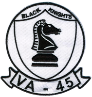 US Navy VA-45 Black Knight Patch