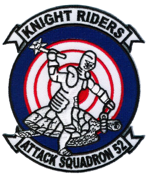 US Navy VA-52 Knight Riders Patch