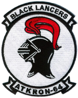 US Navy VA-64 Black Lancers Patch