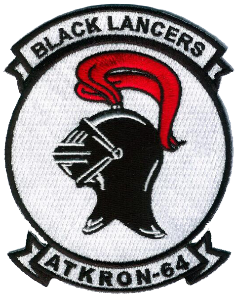 US Navy VA-64 Black Lancers Patch