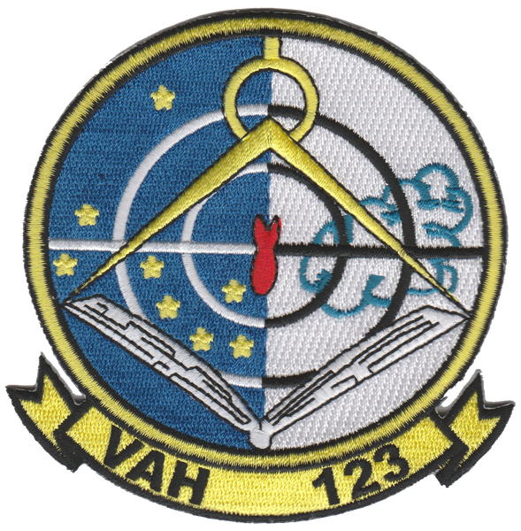 Officially Licensed US Navy VAH-123 The Professionals Patch