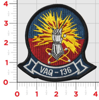 Officially Licensed US Navy VAQ-136 Gauntlets Squadron Patch