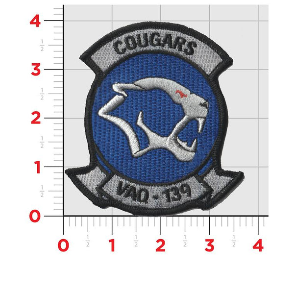 Officially Licensed US Navy VAQ-139 Cougars Patches