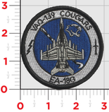 Official US Navy VAQ-139 Cougars Shoulder Patch