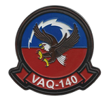 Officially Licensed US Navy VAQ-140 Patriots Leather Patches