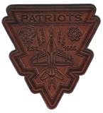 Official VAQ-140 Patriots Leather Shoulder Patch