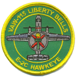Official US Navy VAW-115 Liberty Bells Shoulder Patch