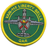 Official US Navy VAW-115 Liberty Bells Shoulder Patch