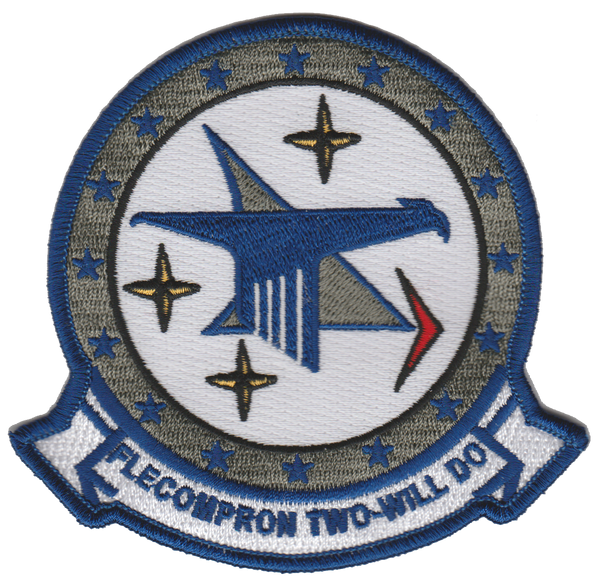 Officially Licensed US Navy FLECOMPRON VC-2 Blue Falcons Patch