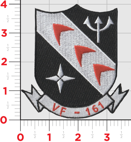 Officially Licensed US Navy VF-161 Chargers (F-4 Phantom) Patch