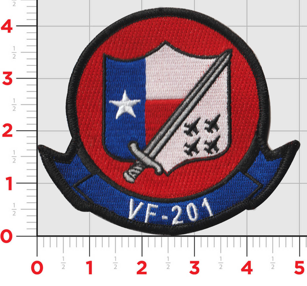 Officially Licensed US Navy VF-201 Hunters Patch