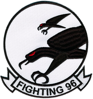 Officially Licensed US Navy VF-96 Fighting Falcons Patch