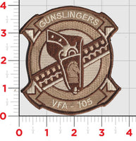 Officially Licensed US Navy VFA-105 Gunslingers Squadron Patches