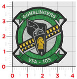 Officially Licensed US Navy VFA-105 Gunslingers Squadron Patches