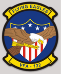 Officially Licensed US Navy VFA-122 Flying Eagles Sticker