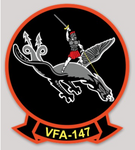 Officially Licensed VFA-147 Argonauts Throwback Sticker