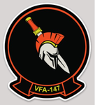 Officially Licensed US Navy VFA-147 Argonauts Sticker