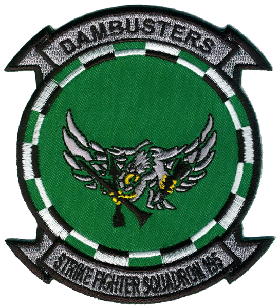Officially Licensed US Navy VFA-195 Dambusters Patch