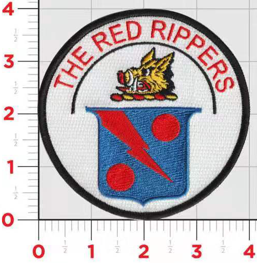 Officially Licensed US Navy VF-11  VFA-11 Red Rippers Patch
