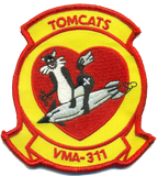 Officially Licensed USMC VMA-311 Tomcats 2018 Patch
