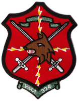 Officially Licensed USMC VMA-324 Devil Dogs Patch