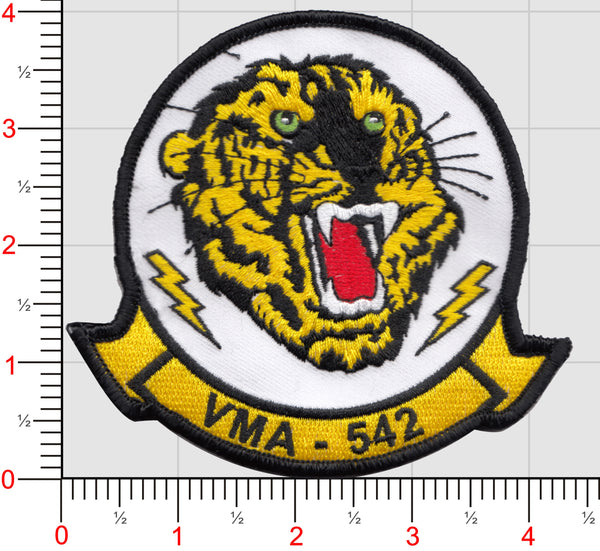Officially Licensed USMC VMA-542 Tigers Patch