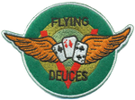Officially Licensed USMC VMF-222 Flying Deuces Patch