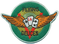Officially Licensed USMC VMF-222 Flying Deuces Patch