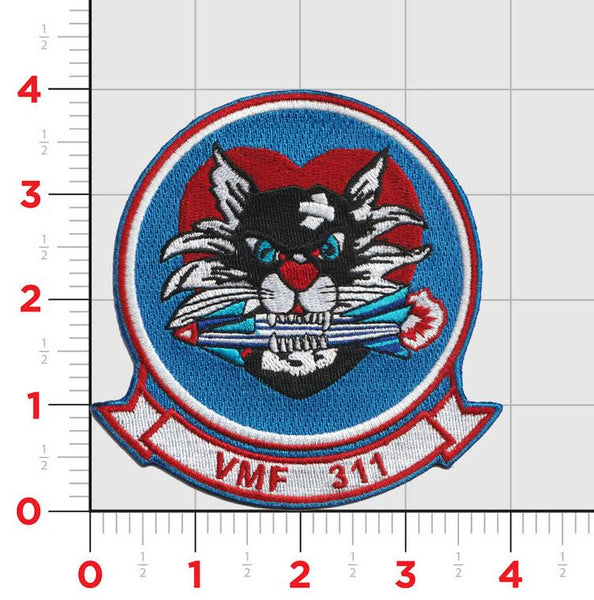 Officially Licensed USMC VMF-311 Tomcats Ordnance Patch